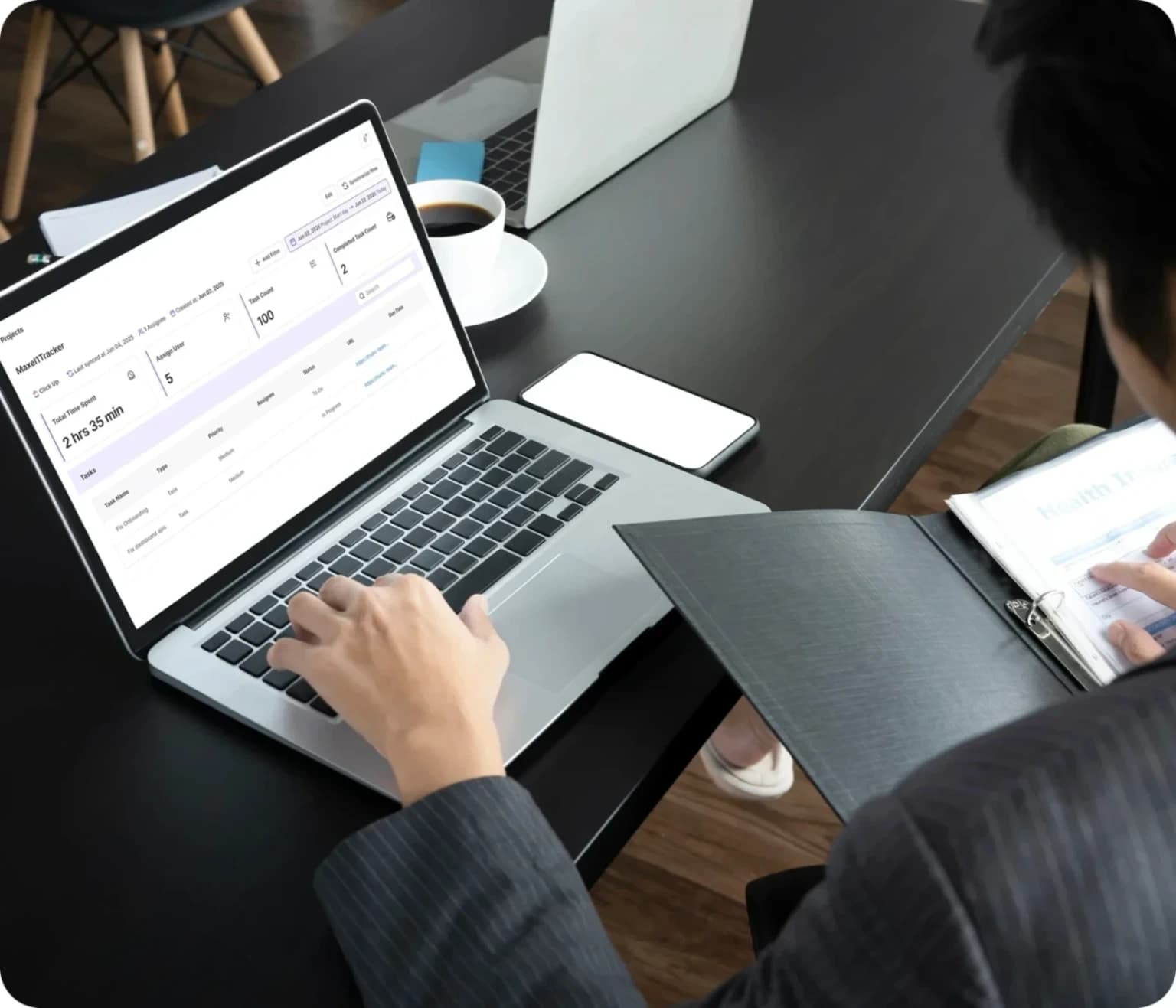 Monitor task progress